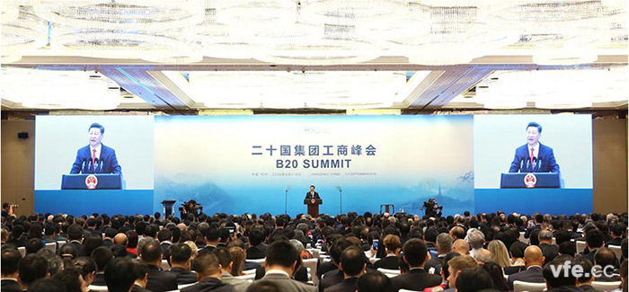 2016 年G20峰會在杭州舉行，習近平主席主持開幕式