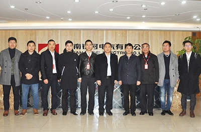 航天科工集團(tuán)、湖南省產(chǎn)業(yè)技術(shù)協(xié)同創(chuàng)新有限公司 來銀河電氣考察調(diào)研